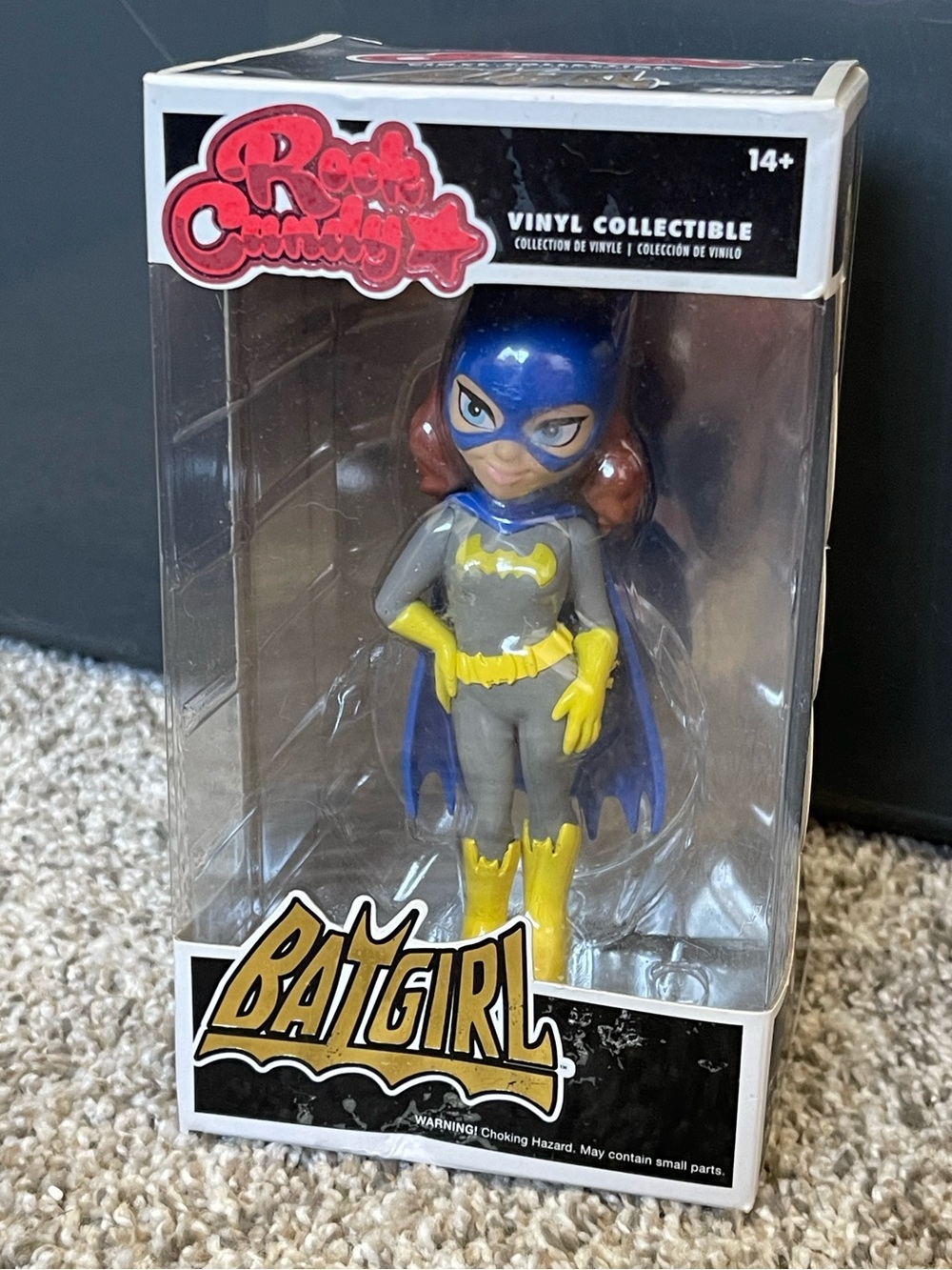 ReAction Classics Batgirl Vinyl Collectible - Blue, Gray & Yellow